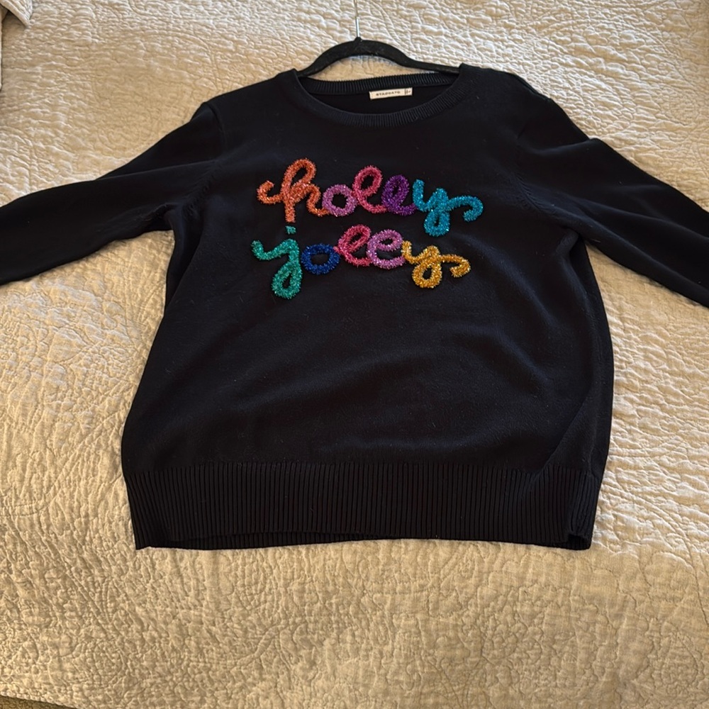 Holly Jolly Sweater size Large